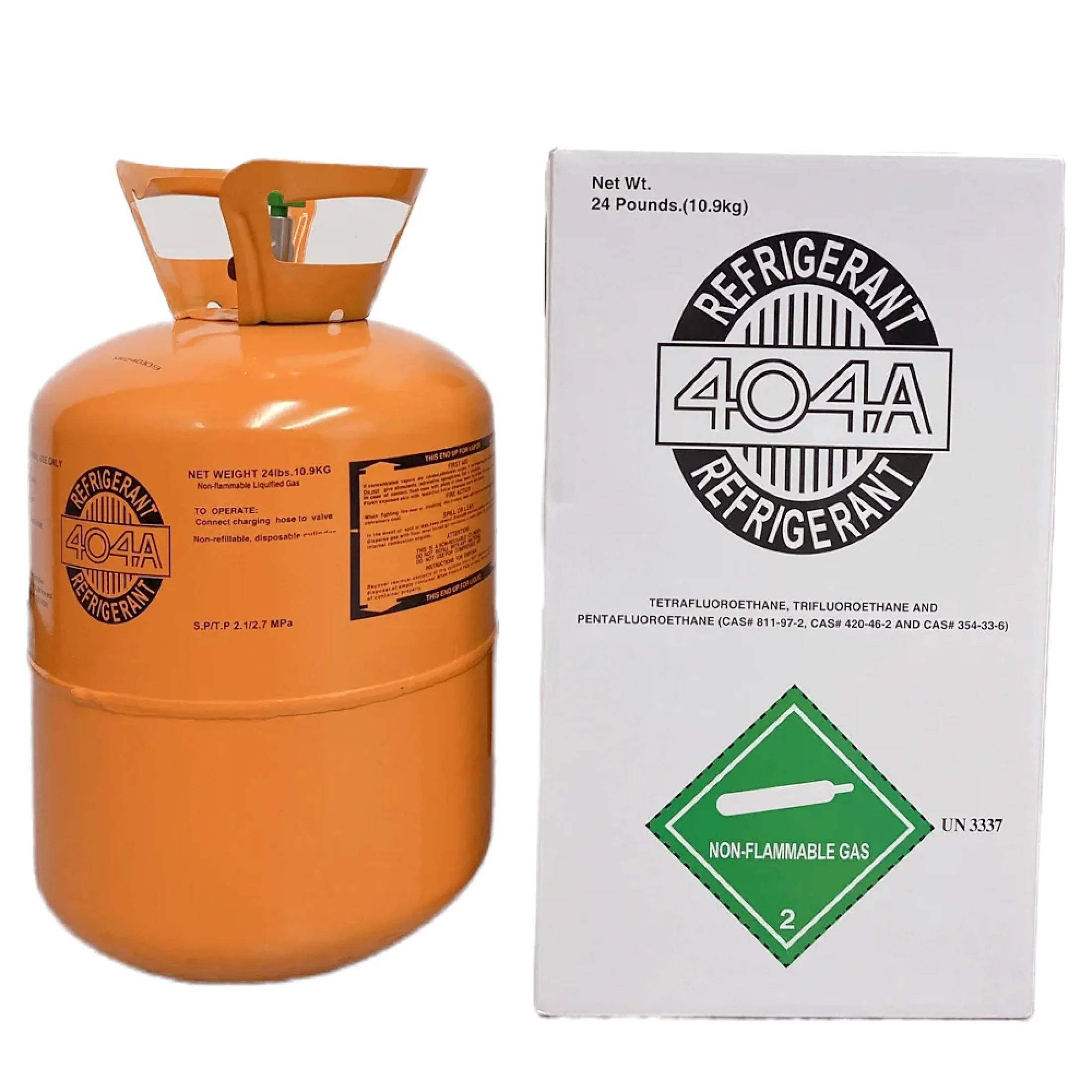 R-404A HFC Kältemittel Gas, 24 LB Zylinder 4
