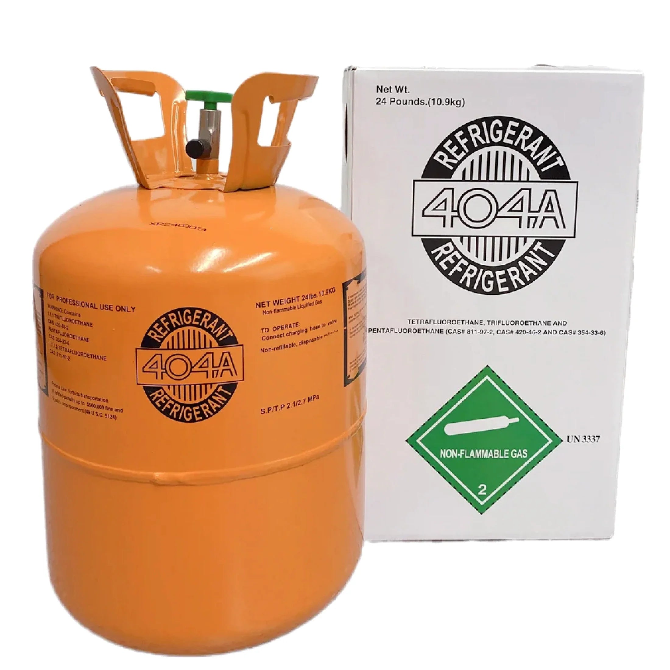 R-404A HFC Kältemittel Gas, 24 LB Zylinder 5