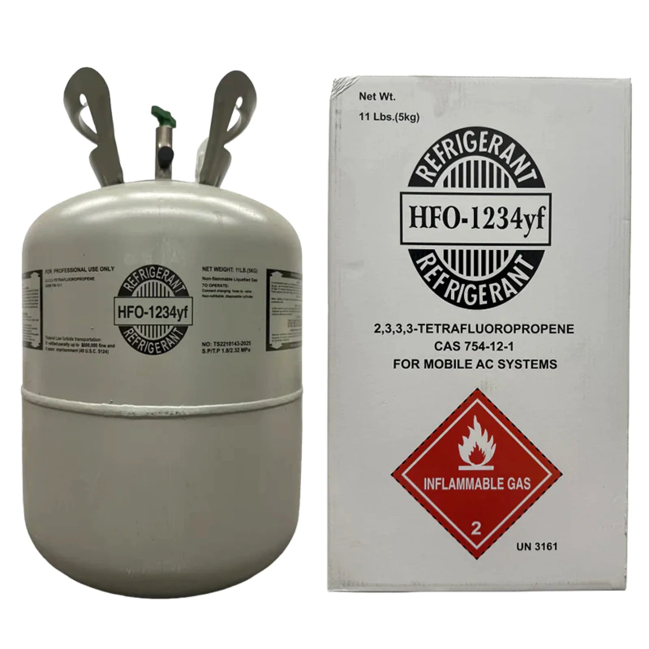 R1234yf Niedrig-GWP Kältemittel für Klimaanlagen 2