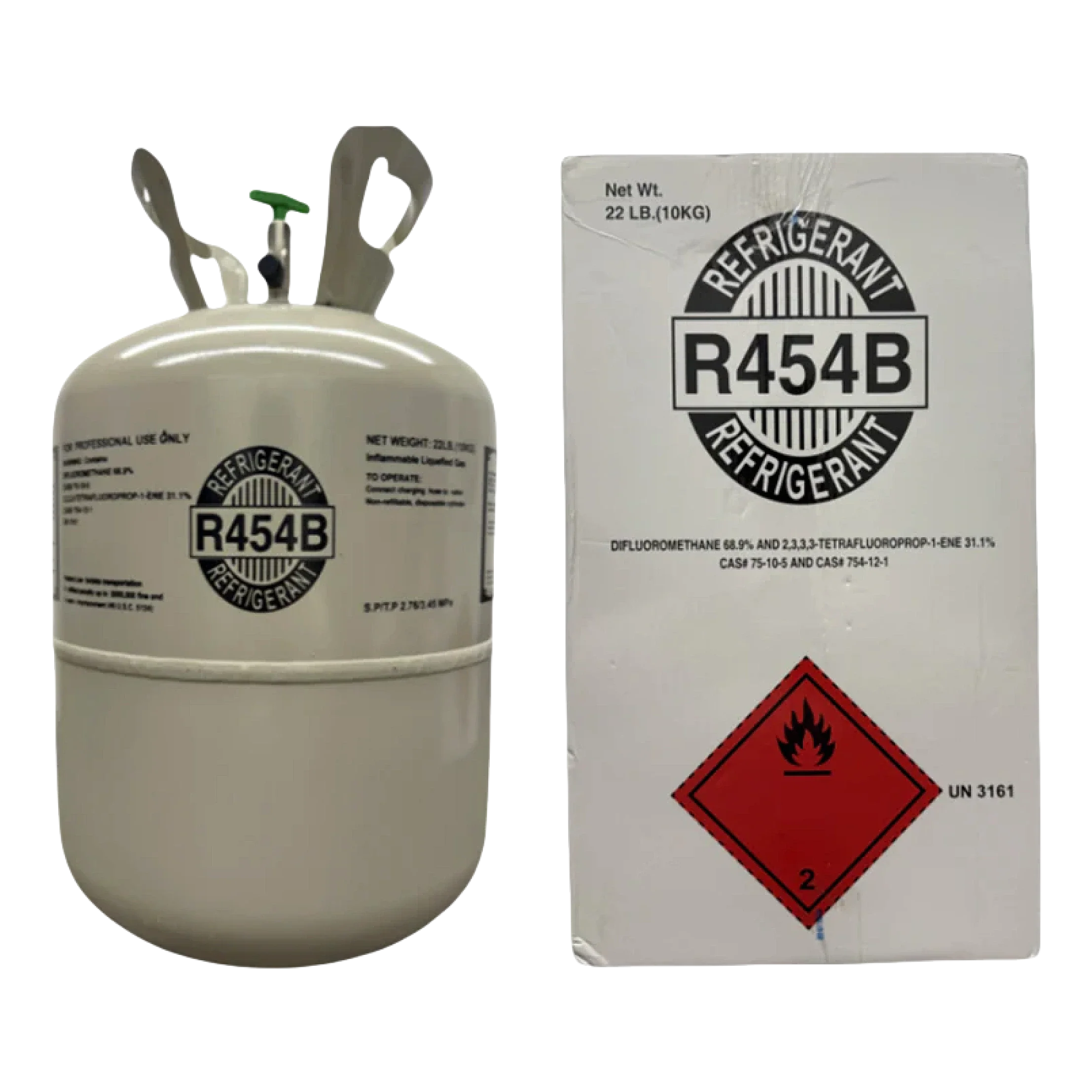 R454B Kältemittel Gas umweltfreundlich in einer Verpackung 2
