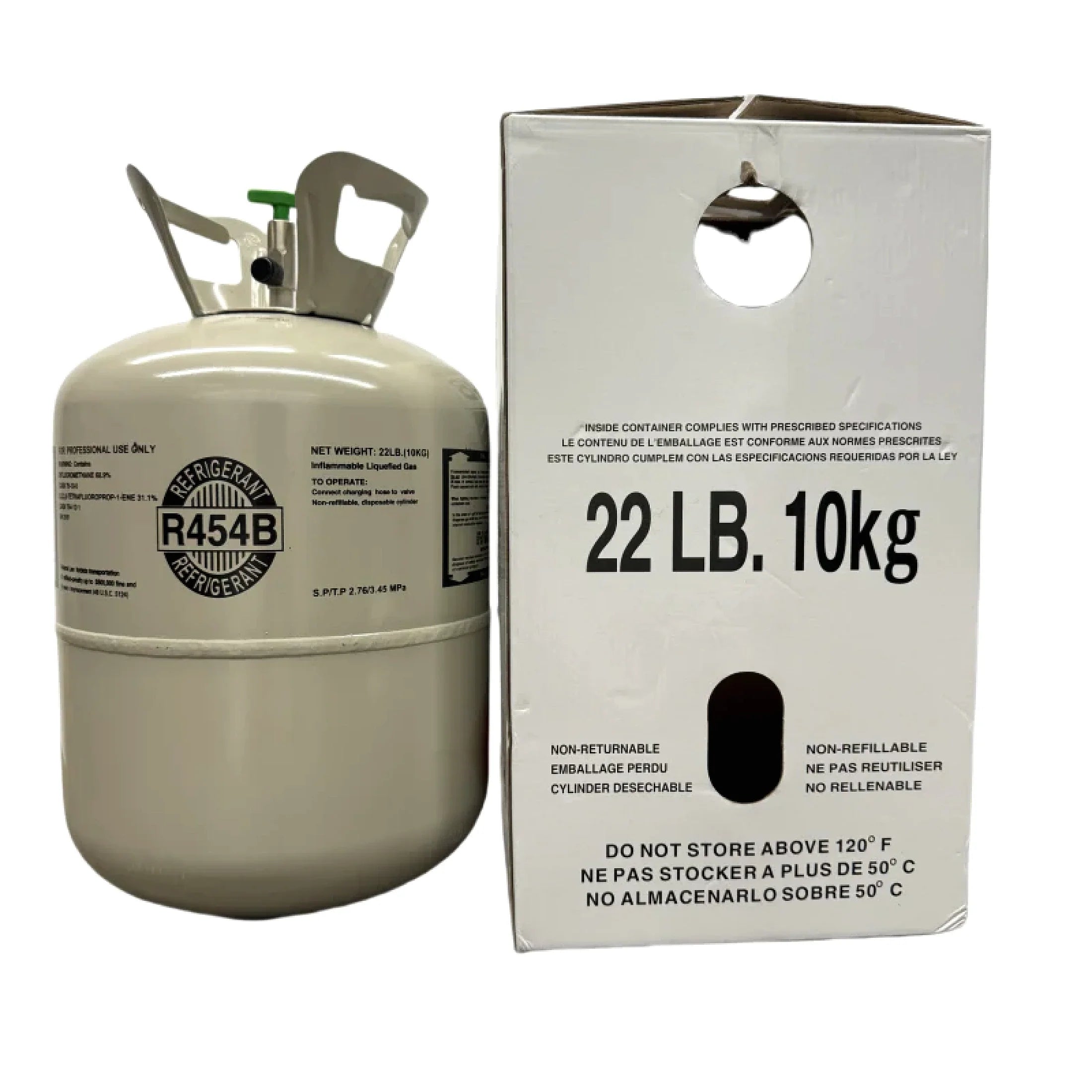 R454B Kältemittel Gas umweltfreundlich in einer Verpackung 4