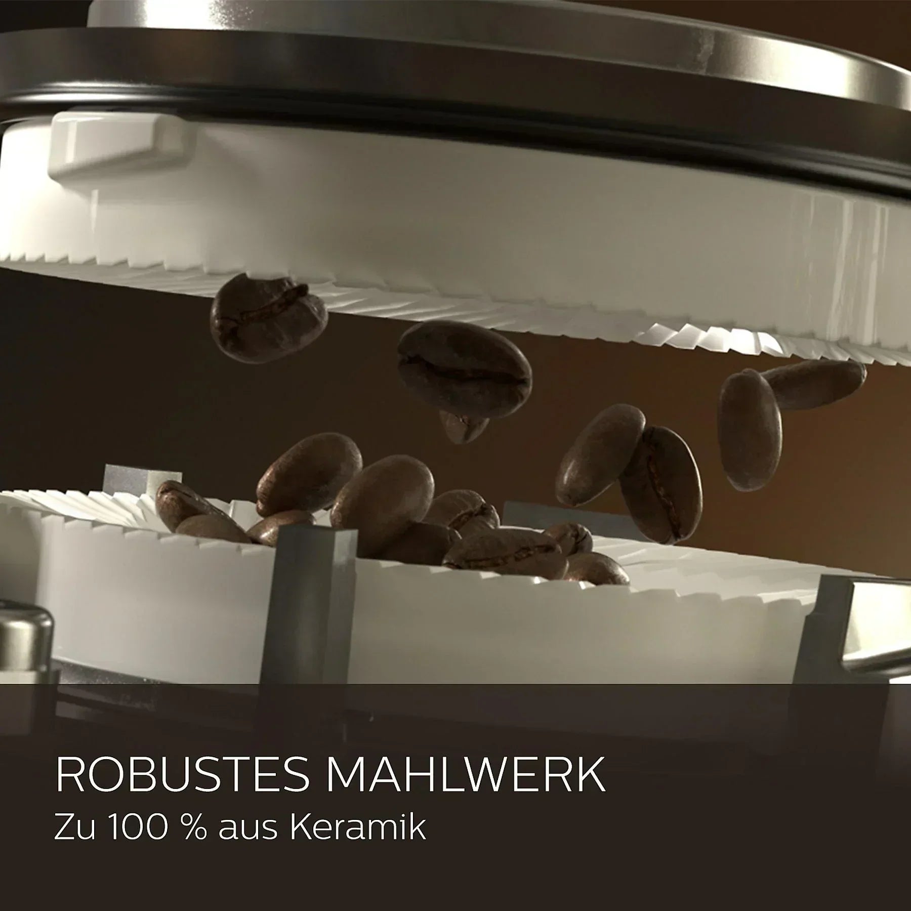 Eleganter SAECO GranAroma Kaffeevollautomat in Schwarz. 4