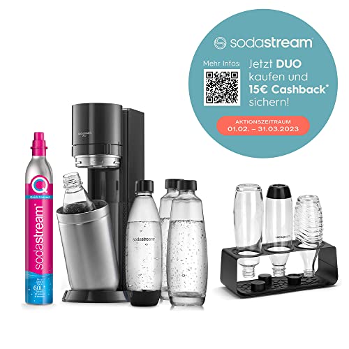 SodaStream DUO Wassersprudler in Titanfarbe 8