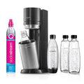 SodaStream Wassersprudler DUO mit CO2-Zylinder und Glasflaschen