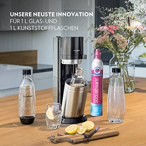 SodaStream Wassersprudler Duo in Weiß mit CO2-Zylinder und Glasflaschen 4