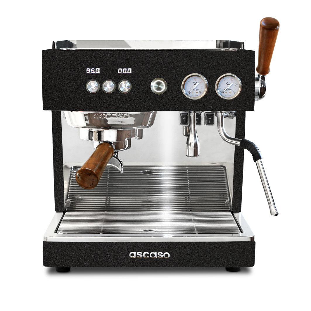 Ascaso Baby T Zero Kompakt Espressomaschine in Schwarz