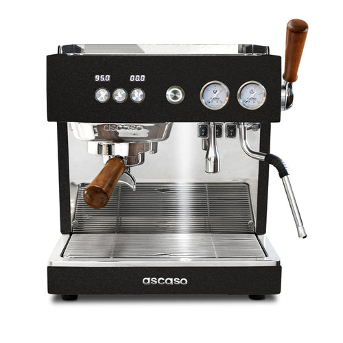 Ascaso Baby T Zero Kompakt Espressomaschine in Schwarz