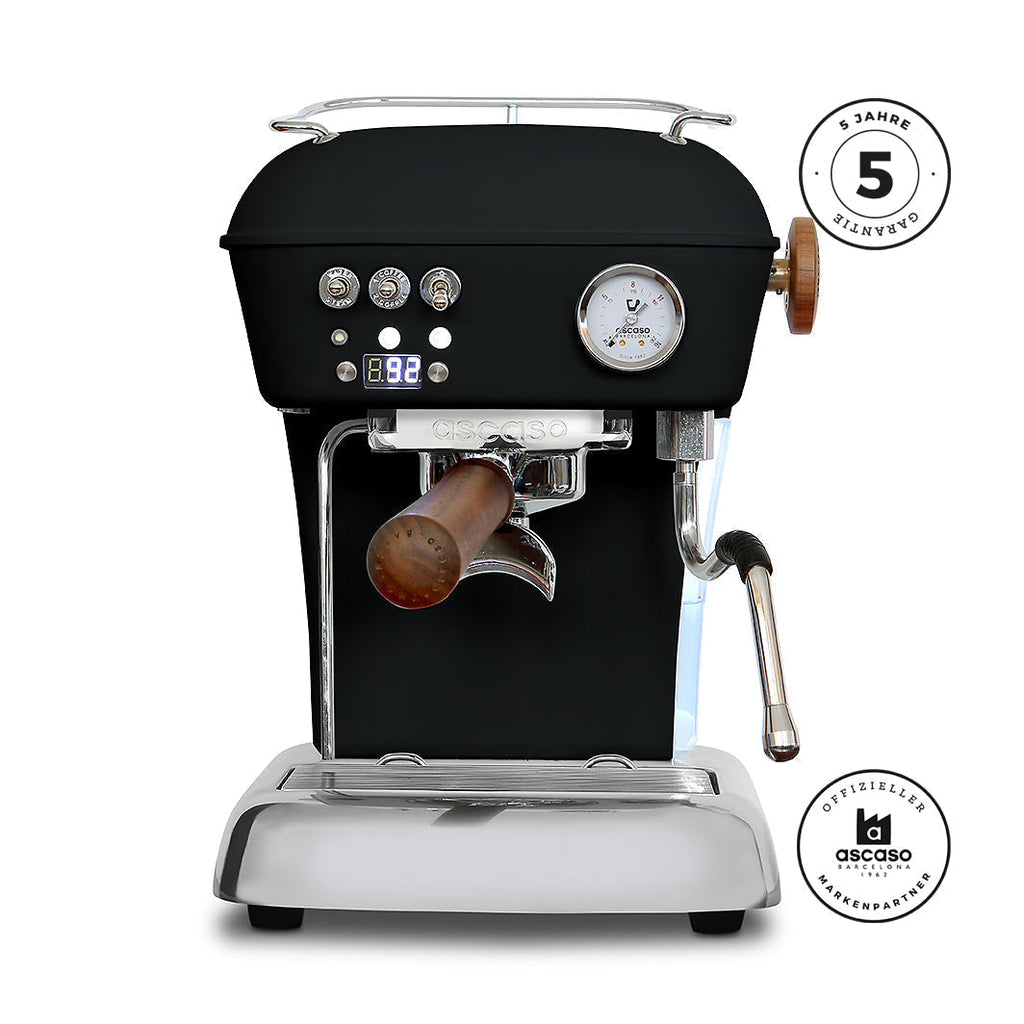 Ascaso Dream PID elegante Espressomaschine in Schwarz