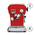Ascaso Dream Zero elegante Espressomaschine in Rot