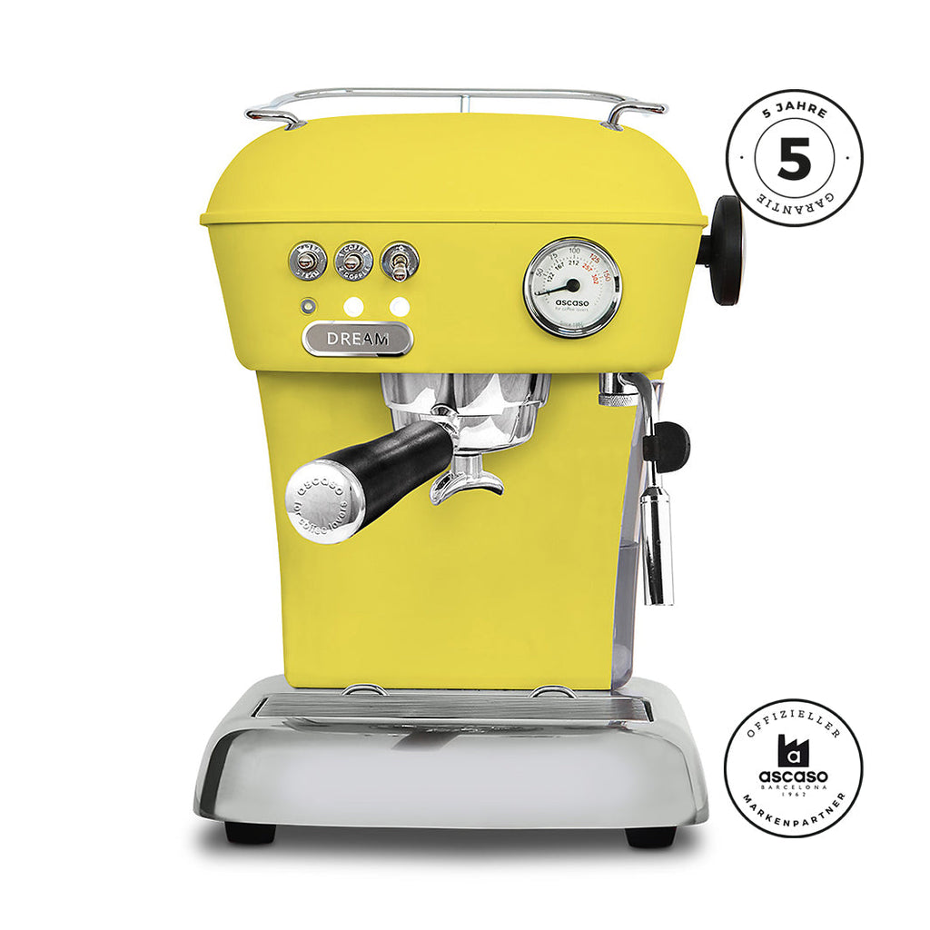 Ascaso Dream Zero elegante Espressomaschine in Rot 2