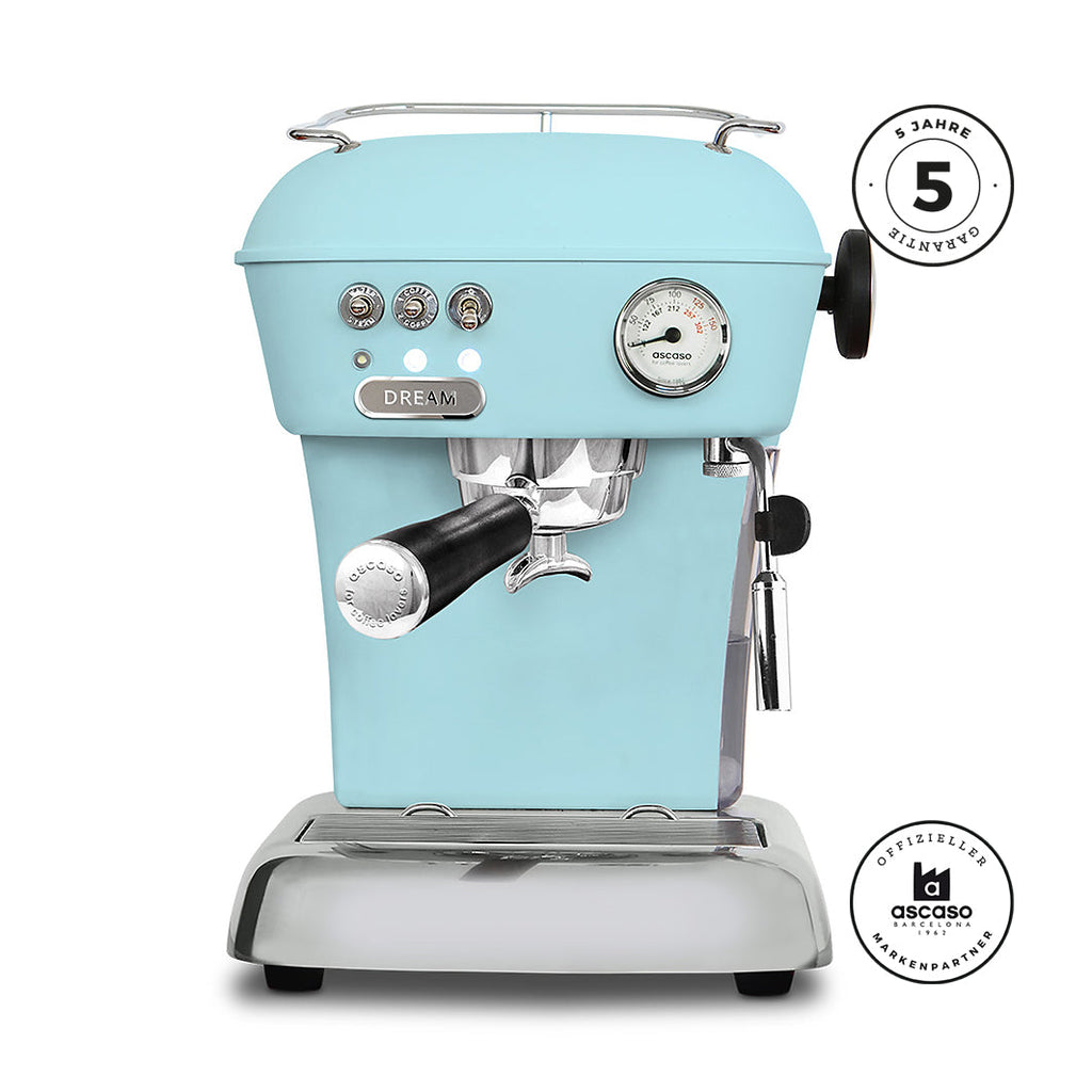 Ascaso Dream Zero elegante Espressomaschine in Rot 3