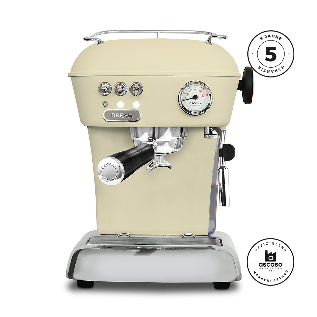 Ascaso Dream Zero elegante Espressomaschine in Rot 4