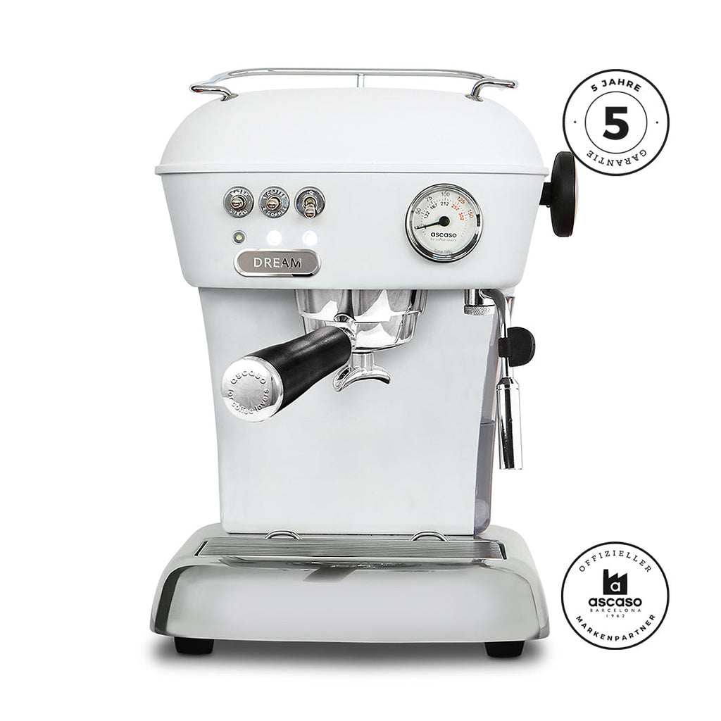 Ascaso Dream Zero elegante Espressomaschine in Rot 5