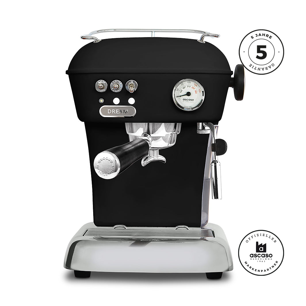 Ascaso Dream Zero elegante Espressomaschine in Rot 6