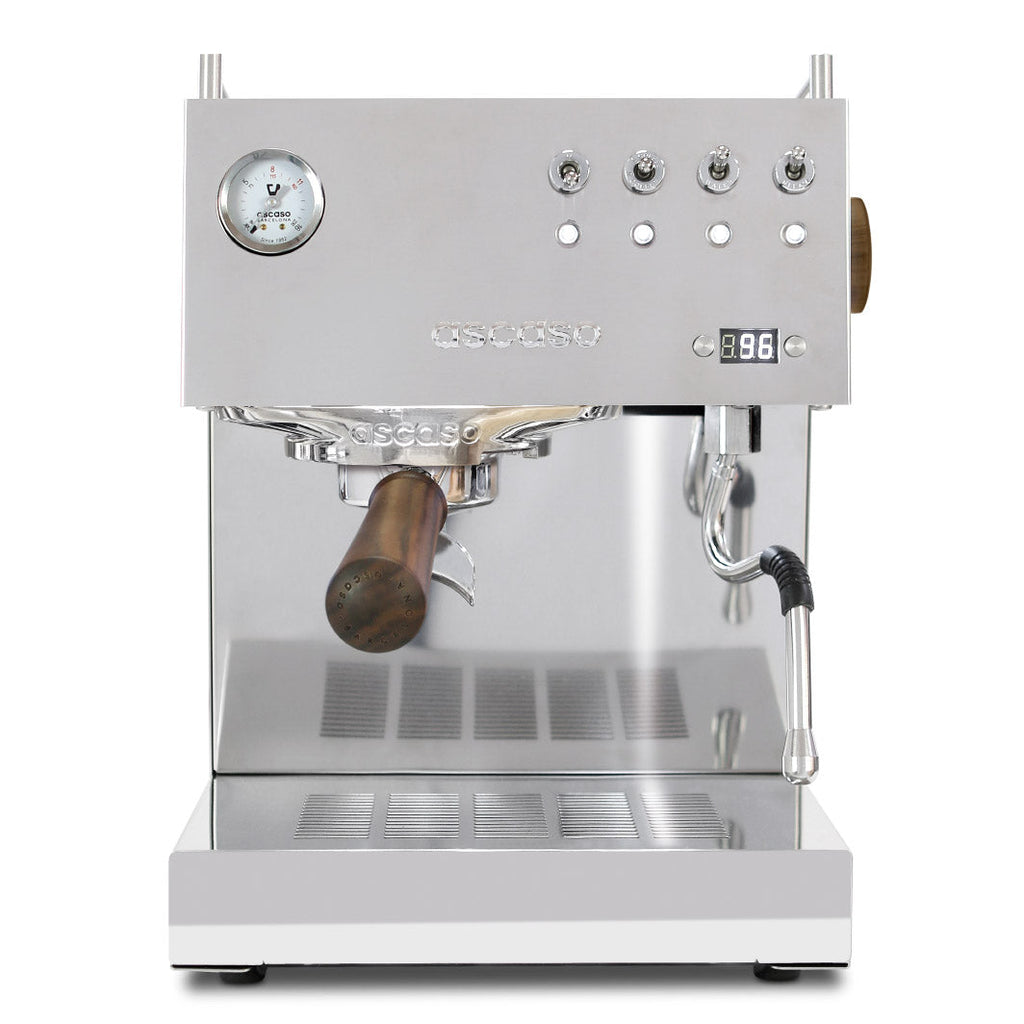 Ascaso Steel Uno PID Espressomaschine in hochwertiger Edelstahloptik. 2