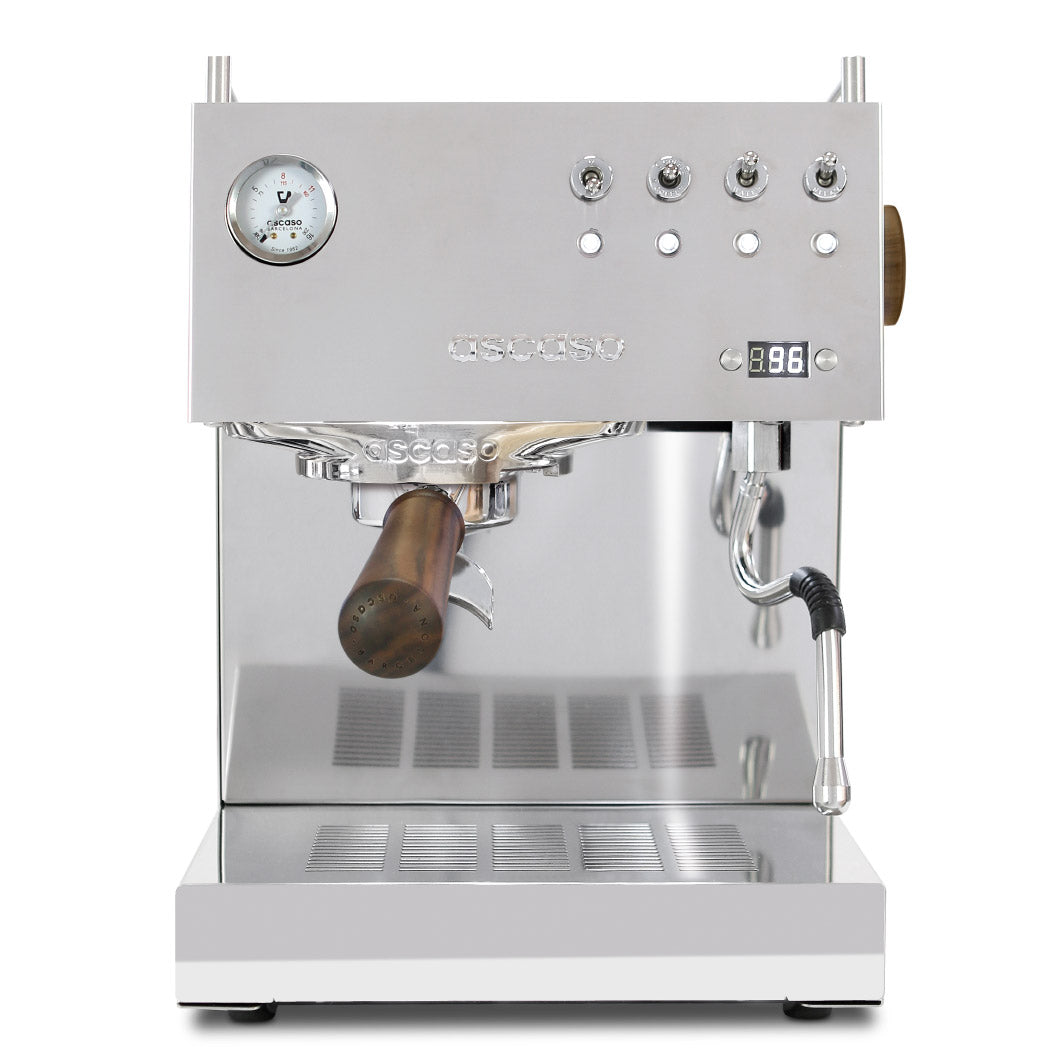 Ascaso Steel Uno PID Espressomaschine in hochwertiger Edelstahloptik. 2