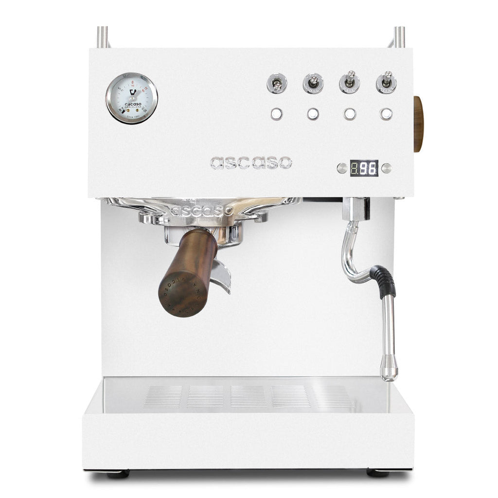 Ascaso Steel Uno PID Espressomaschine in hochwertiger Edelstahloptik. 3