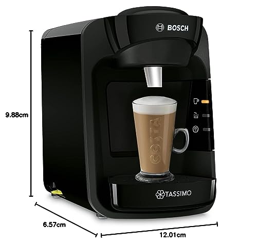 Tassimo Suny Spezialausgabe Kaffeemaschine in Schwarz 2