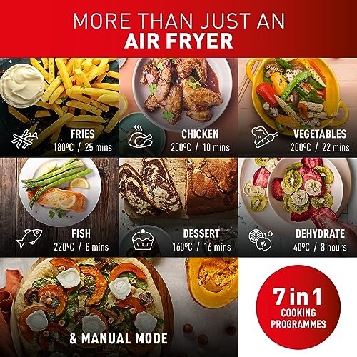 Tefal Easy Fry Dual Zone Digitale Heißluftfritteuse in Schwarz 5