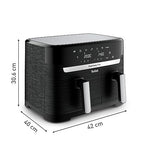 Tefal Easy Fry Dual Zone Digitale Heißluftfritteuse in Schwarz 7