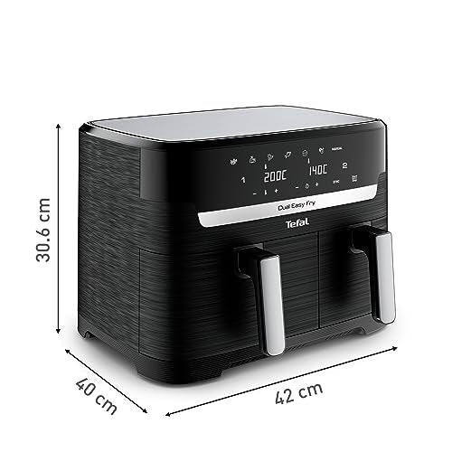 Tefal Easy Fry Dual Zone Digitale Heißluftfritteuse in Schwarz 7