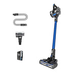 Vax Blade 4 kabelloser Staubsauger für Haustiere und Autos in Blau.