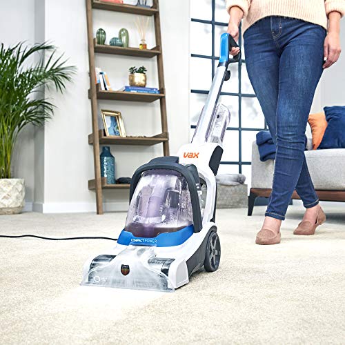 Vax Compact Power Teppichreiniger in Weiß, kompakt und leicht. 8